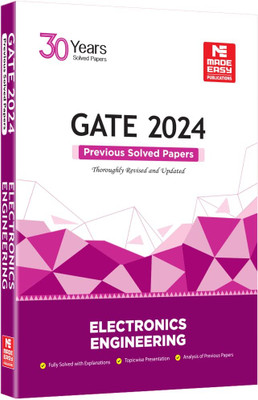 GATE 2024 : Electronics Engineering Previous Solved Papers(Paperback, MADE EASY Team)