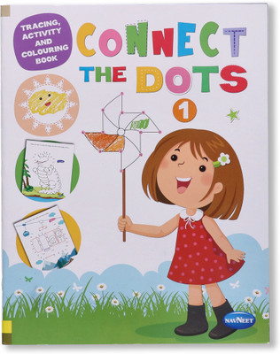 Navneet Connect the Dots Book 1 interesting tracing and colouring activity book(Paperback, Navneet Education Limited)