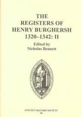 The Registers of Henry Burghersh 1320-1342(English, Hardcover, unknown)