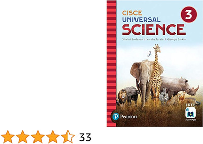CISCE UNIVERSAL SCIENCE PLUS 3(Paperback, Shalini Sudevan, Varsha Tarate, George Sarkar)