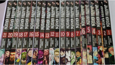 Jujutsu Kaisen Manga Box Set (Volume 1-21)(Paperback, Akutami Gege)