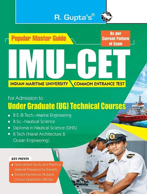 Indian Maritime University (IMU) � Common Entrance Test Guide (For UG Technical Courses)(English, Paperback, RPH Editorial Board)