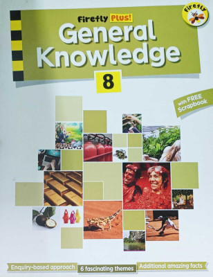 GENERAL KNOWLEDGE CLASS 8(kolkata, FIREFLY BOOKS)