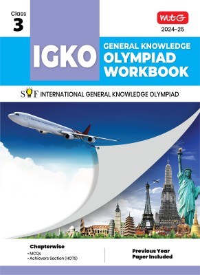 MTG International General Knowledge Olympiad (IGKO) Workbook for Class 3 - MCQs & Achievers Section - SOF IGKO Olympiad Preparation Books For 2024-2025 Exam(Paperback, RAGHAV SINGH)