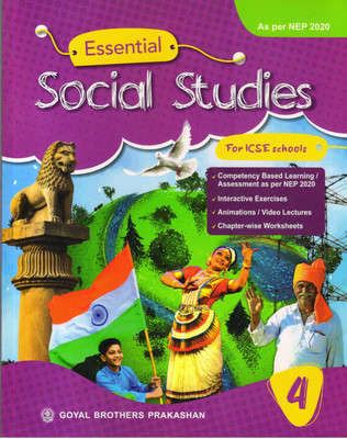 Essential Social Studies For Class 4(GOYAL BROTHERS PRAKASHAN, GBP)