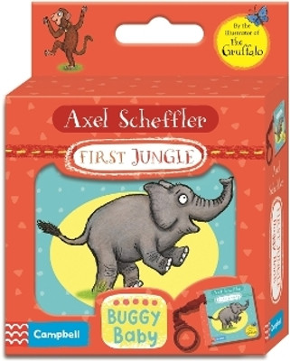 First Jungle Buggy Book(English, Board book, Scheffler Axel)
