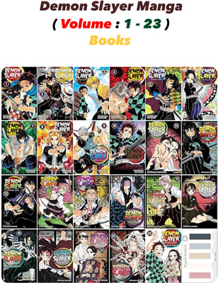 Demon Slayer Manga Books (Volume : 1-23)(Paperback, Gotouge Koyoharu)