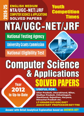 NTA/UGC-NET/JRF Computer Science & Applications (Year 2012 to Up-to-Date) Solved Papers 2024-25(Paperback, YCT)
