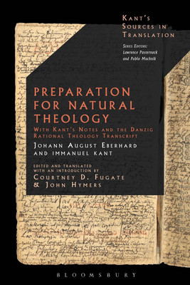 Preparation for Natural Theology(English, Paperback, Eberhard Johann August)