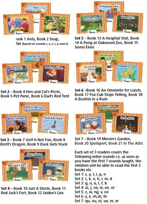 Jolly Phonics Orange Level Readers Complete Set(English, Paperback, Van-Pottelsberghe Louise)