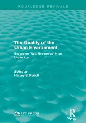 The Quality of the Urban Environment(English, Paperback, unknown)
