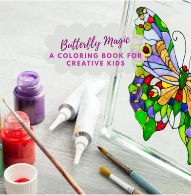Butterfly Magic  - A Coloring Book for Creative Kids(English, Paperback, Publishing Shan)