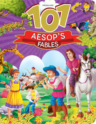 101 Aesop's Fables - Great Tales With Morals | Educational Fun Learning Book, Storybook for kids, Kids learning stories, Bedtime Story Book for Children(English, Paperback, unknown)