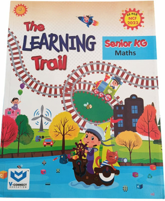 The learning trail senior kg maths(Paperback, V-connect education)