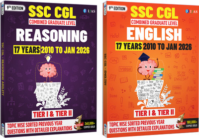SSC CGL Book 2026 - Reasoning and English Book | Tier 1 & Tier 2 ...