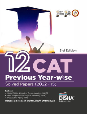 12 Cat Previous Year-Wise Solved Papers (2022 - 15) Qa, Dilr & Varc Questions Pyqs Quantitative Ability, Data Interpretation & Logical Reasoning, Verbal Ability & Reading Comprehension(English, Paperback, Agarwal Deepak) 12 Cat Previous Year-Wise Solved Papers (2022 - 15) Qa, Dilr & Varc Questions Pyqs Quantitative Ability, Data Interpretation & Logical Reasoning, Verbal Ability & Reading Comprehension(English, Paperback, Agarwal Deepak)