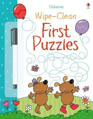 Wipe-clean First Puzzles(English, Paperback, Greenwell Jessica)