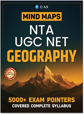 UGC NET Geography  - Paper 2 Theory Book (Mind Maps) 2025 | Quick Revision with 5000+ Exam Pointers | Best Seller Book for NTA UGC NET JRF Geography, Assistant Professor & SET Exams | Covers Complete UGC NET Geography Syllabus | IFAS Publications(Paperback, IFAS PUBLICATIONS)