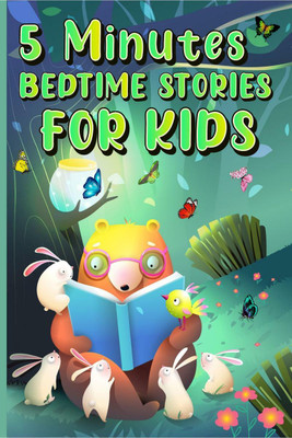 5 Minutes Bedtime Stories for Kids(English, Paperback, Lazy Black Cat Books)