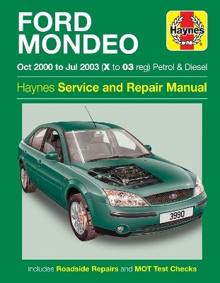 Ford Mondeo Petrol & Diesel (Oct 00 - Jul 03) Haynes Repair Manual(English, Paperback, Haynes Publishing)