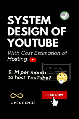 System Design of YouTube  - With cost estimation of hosting(English, Paperback, Aditya Chatterjee)