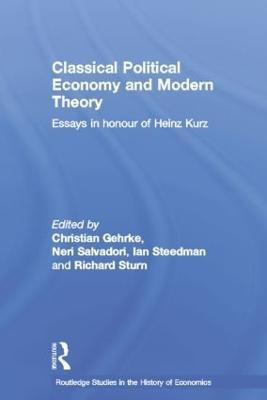 Classical Political Economy and Modern Theory(English, Paperback, unknown)
