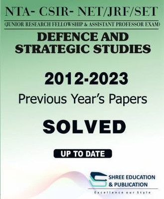 UGC Net/Jrf Defence and Strategic Studies Previous Year Papers  - Competitive Exam Book(English, Hardcover, unknown)