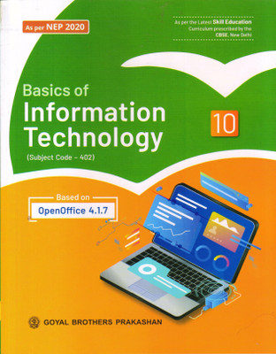 Basics of Information Technology Based on Open Office 4.1.7 Subject Code -402 for Class 10(Paperback, Sayan Banerjee)