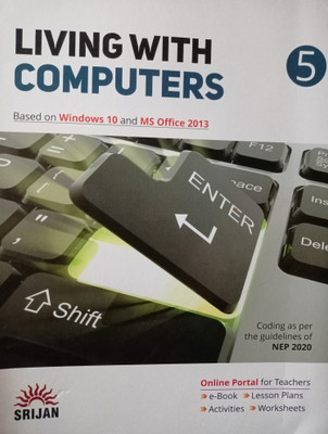 Living with computers class 5(Paperback, Gursimran kaur)