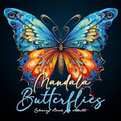 Mandala Butterflies Coloring Book for Adults(English, Paperback, Publishing Monsoon)