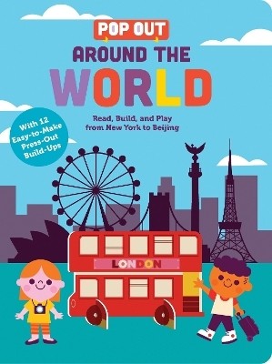 Pop Out Around the World(English, Board book, duopress)