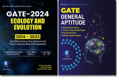 GATE Ecology And GATE Aptitude Combo PYQ Books  - (2014-2023) Previous Year Questions with Detailed Solutions (2 books)(Paperback, Kailash Choudhary)