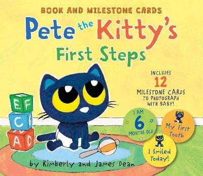 Pete the Kitty’s First Steps(English, Board book, Dean James)