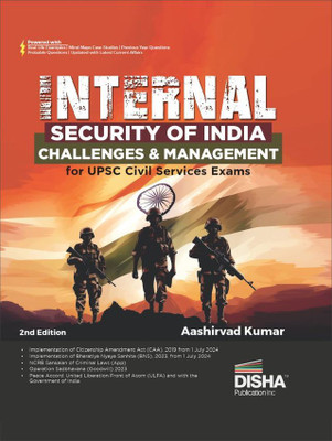 Internal Security of India - Challenges & Management for Upsc Civil Services Mains Exam - Latest & Updated with Ip(English, Paperback, kumar Aashirvad)