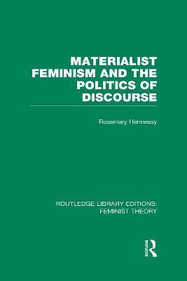 Materialist Feminism and the Politics of Discourse (RLE Feminist Theory)(English, Hardcover, unknown)