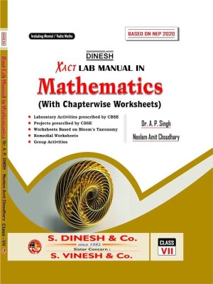 Lab Manual In Mathematics Class-VII(Paperback, dinesh authors)