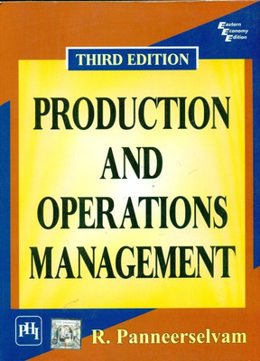 Production and Operations Management(English, Paperback, Panneerselvam R.)