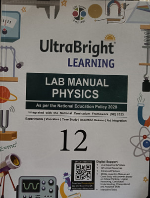 ULTRA BRIGHT CBSE LAB MANUAL IN PHYSICS- XII  - UBL CBSE LAB MANUAL IN PHYSICS--XII with 2 Disc(DEEPU PRAKASHAN EDUCATIONAL BOOKS, V.K SINHA)