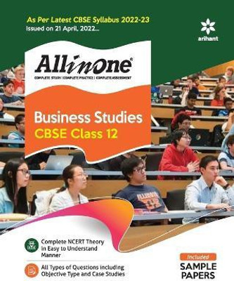 Cbse All in One Business Studies Class 12 2022-23 (as Per Latest Cbse Syllabus Issued on 21 April 2022)(English, Paperback, Sahni Chandni)