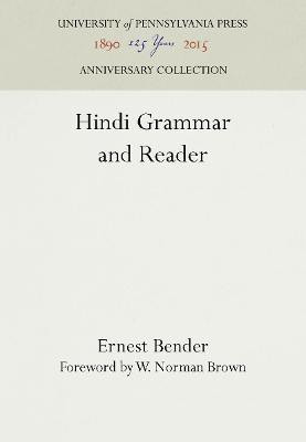 Hindi Grammar and Reader(English, Hardcover, Bender Ernest)