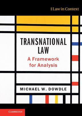 Transnational Law(English, Hardcover, Dowdle Michael W.)