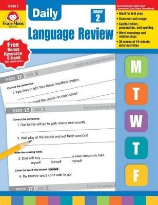 Daily Language Review, Grade 2 Teacher Edition(English, Paperback, Evan-Moor Educational Publishers)