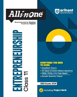All in One Entrepreneurship CBSE Class 11 (EditionXII)(English, Book, Manglik Shruti)