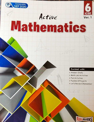 Active Mathematics Class 6 Ver. 1 for ICSE(Paperback, DK Bhattacharya)