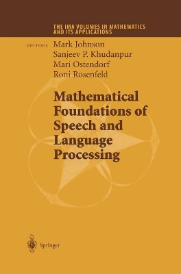 Mathematical Foundations of Speech and Language Processing(English, Paperback, unknown)