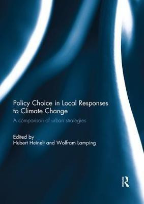 Policy Choice in Local Responses to Climate Change(English, Paperback, unknown)
