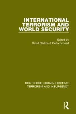International Terrorism and World Security (RLE: Terrorism & Insurgency)(English, Hardcover, unknown)