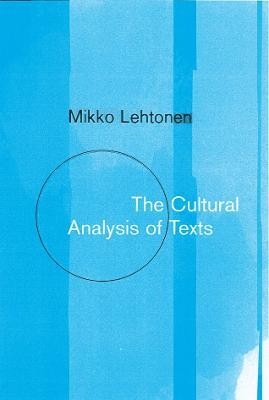 The Cultural Analysis of Texts(English, Electronic book text, Lehtonen Mikko)