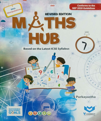 Maths Hub Revised Edition Class 7(Pepper back, Kusum wadhwa, Anju loomba)