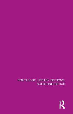 Sociolinguistics(English, Paperback, Williams Glyn)